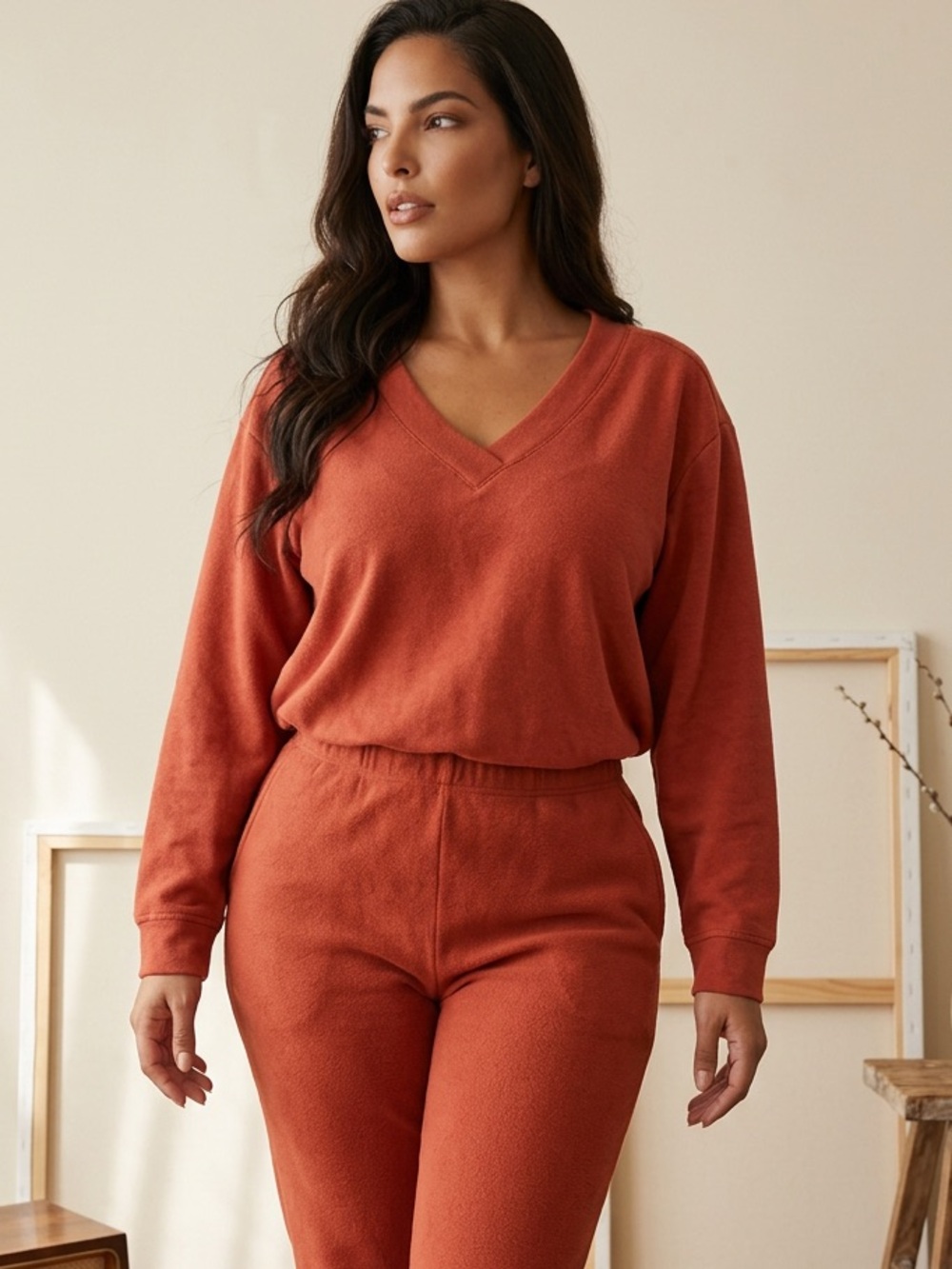 Orvis Women's Relaxed V-Neck Sweatshirt